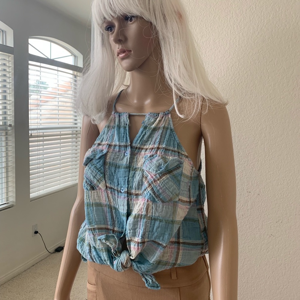 White Crow by Boot Barn western style top shirt M